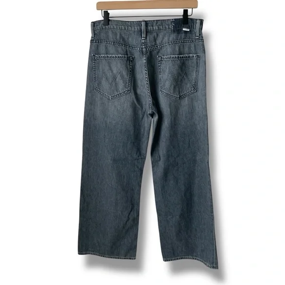MOTHER SUPERIOR Jeans Dodger Ankle Off the Beaten Path Gray Size 29